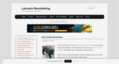 Desktop Screenshot of markt.labradorpagina.nl